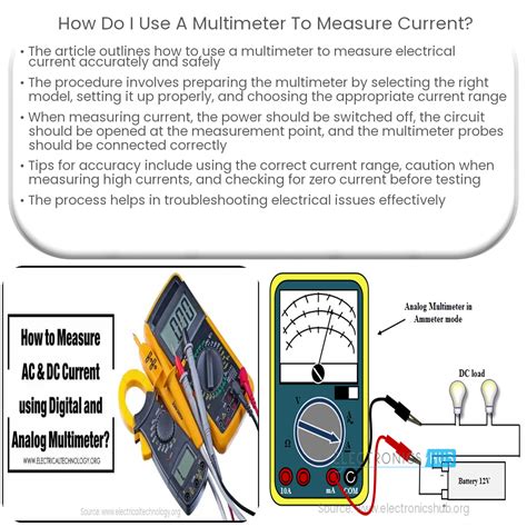 How To Use a Multimeter to Measure Voltage, .